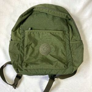 Like New! Kipling Backpack Olive Green